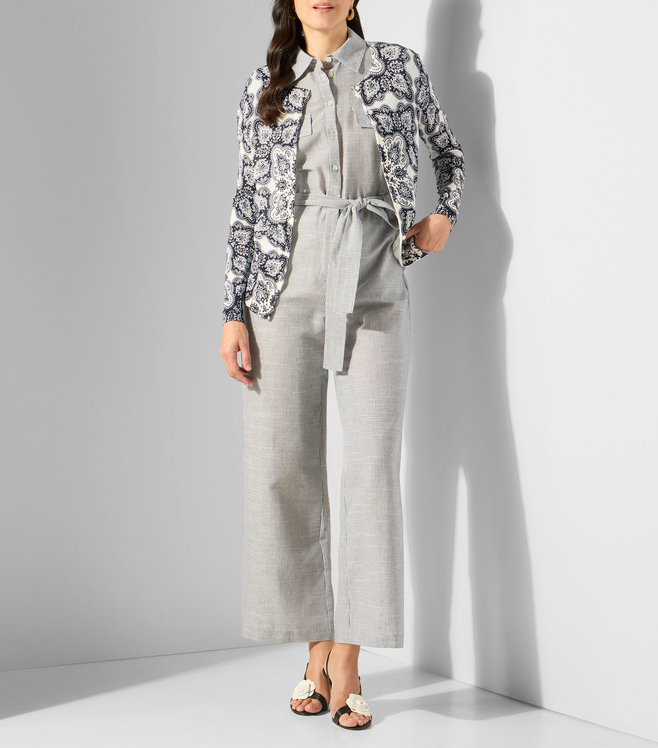 Cárdigan estampado Mujer